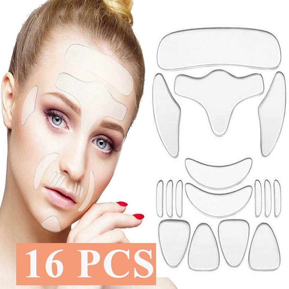 Parches Faciales Antiedad Antiarrugas Reafirmantes Blanqueamiento
