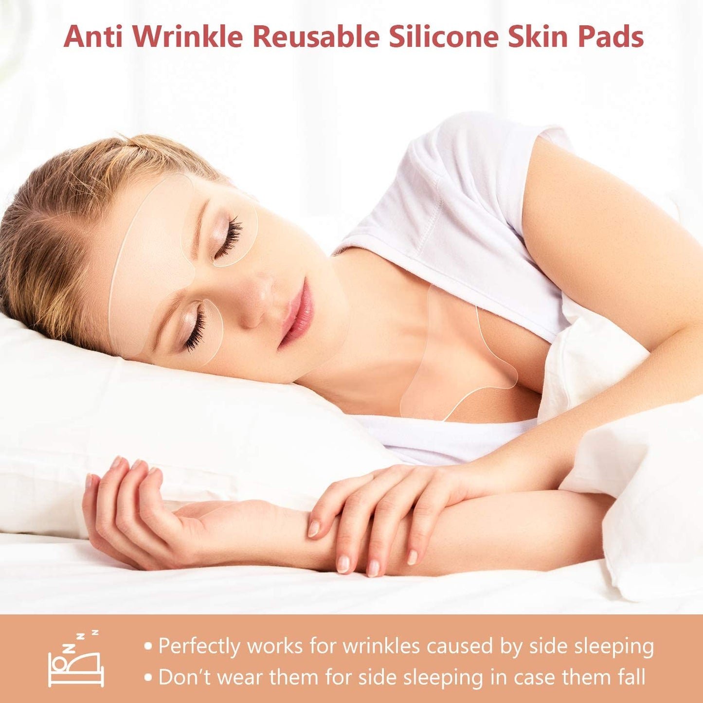 Parches Faciales Antiedad Antiarrugas Reafirmantes Blanqueamiento