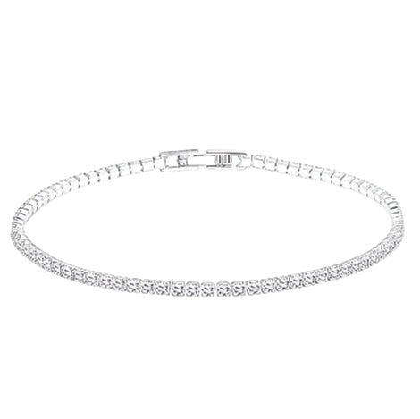 Pulsera de Tenis Moissanita 2-6.5mm para Mujer Plata Esterlina 925