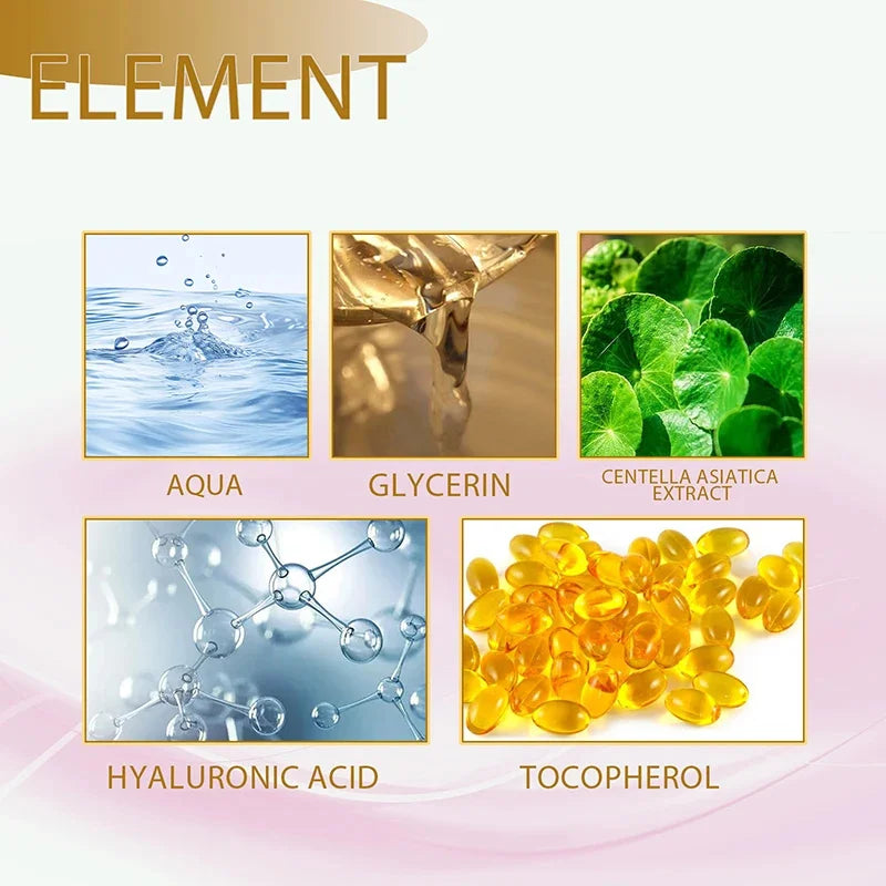 Sérum Facial con Centella Asiática Hidratante y Rejuvenecedor para Piel Seca