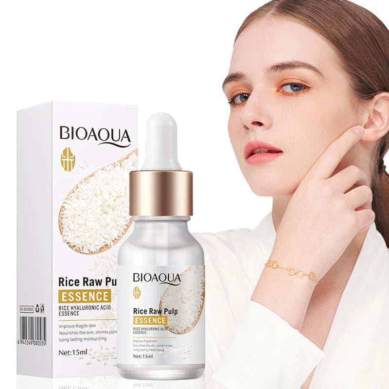 Sérum Facial de Arroz con Ácido Hialurónico