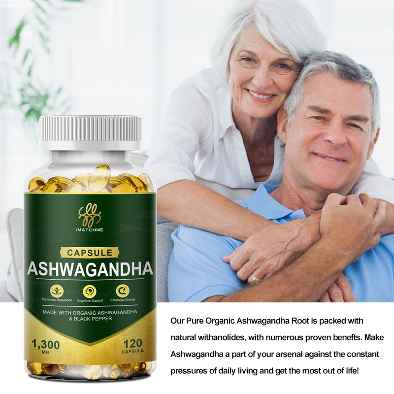 Cápsulas Orgánicas de Ashwagandha