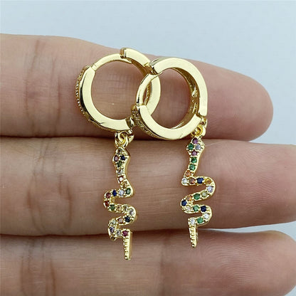 Aretes de Aro Ojo Turco Arcadas de Ojo Turco