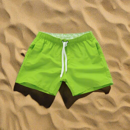 Shorts de Secado Rápido con Bolsillos para Hombre: Bañador de Hombre, Troncos de Natación para el Verano, Ropa de Playa y Surf, Boxers Cómodos