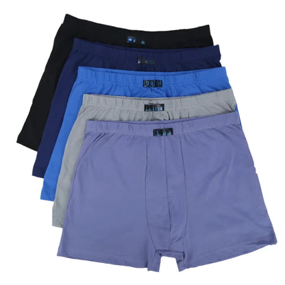 Set 4 Piezas de Boxers para Hombre 100% Algodón Talla Grande Sueltos 8XL a 10XL