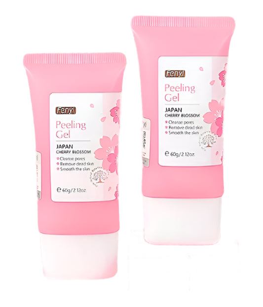 Gel Exfoliante Peeling Facial 60g Hidratante, Blanqueador y Reparador Tratamiento para Acné y Puntos Negros