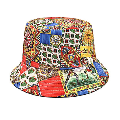 Sombrero de Verano Panama Reversible de Algodón