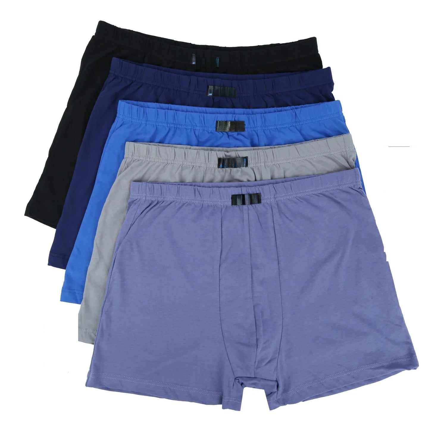 Set 4 Piezas de Boxers para Hombre 100% Algodón Talla Grande Sueltos 8XL a 10XL