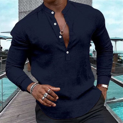 Camisa de Cómoda para Hombre Estilo Urbano