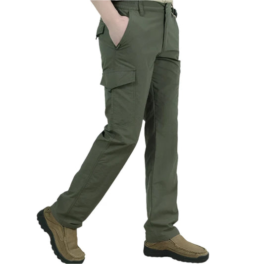 Pantalones Livianos para Hombre para Pesca y Senderismo de Secado Rápido