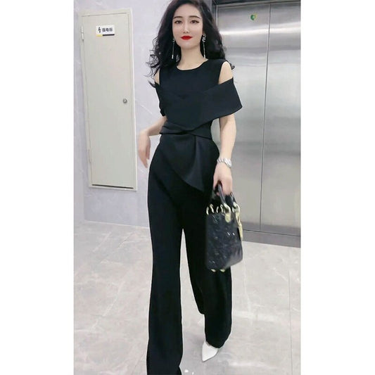 Casual Summer Haute Couture Jumpsuit