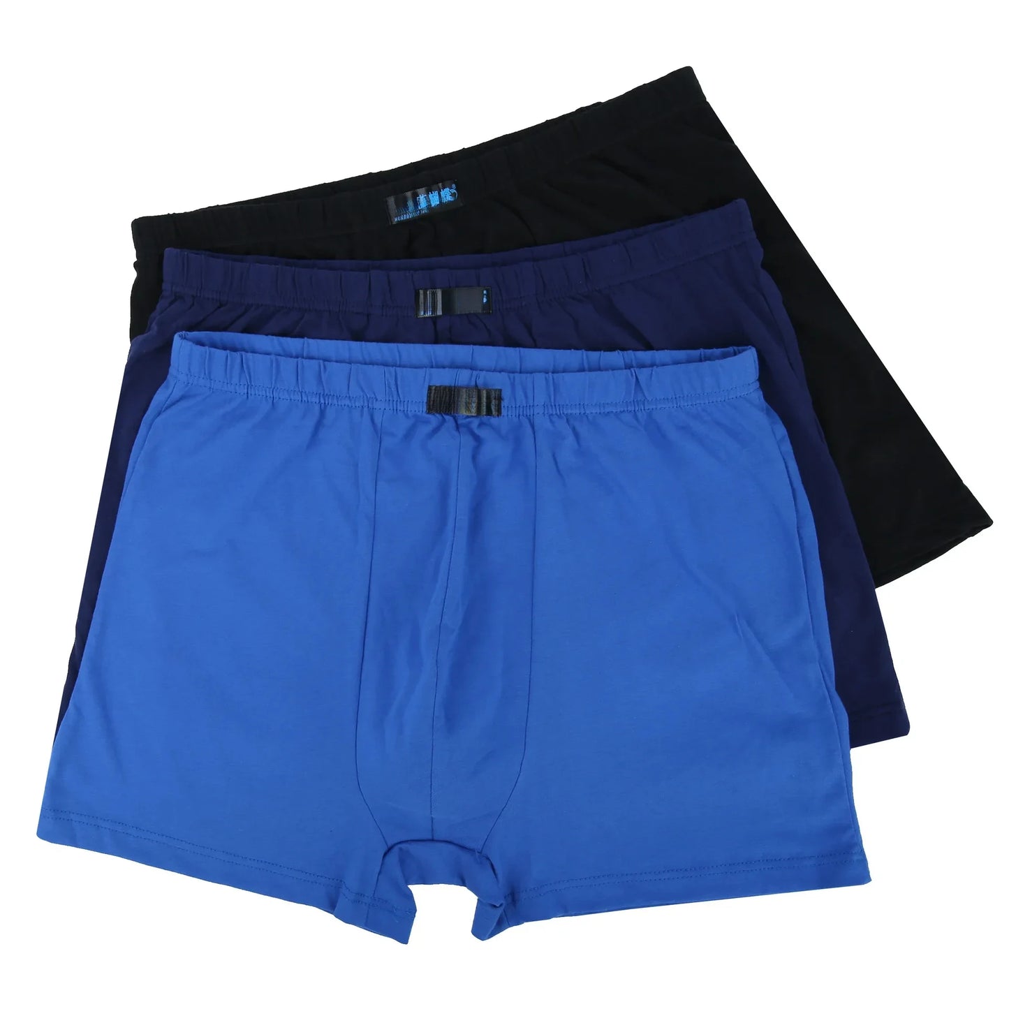 Set 4 Piezas de Boxers para Hombre 100% Algodón Talla Grande Sueltos 8XL a 10XL