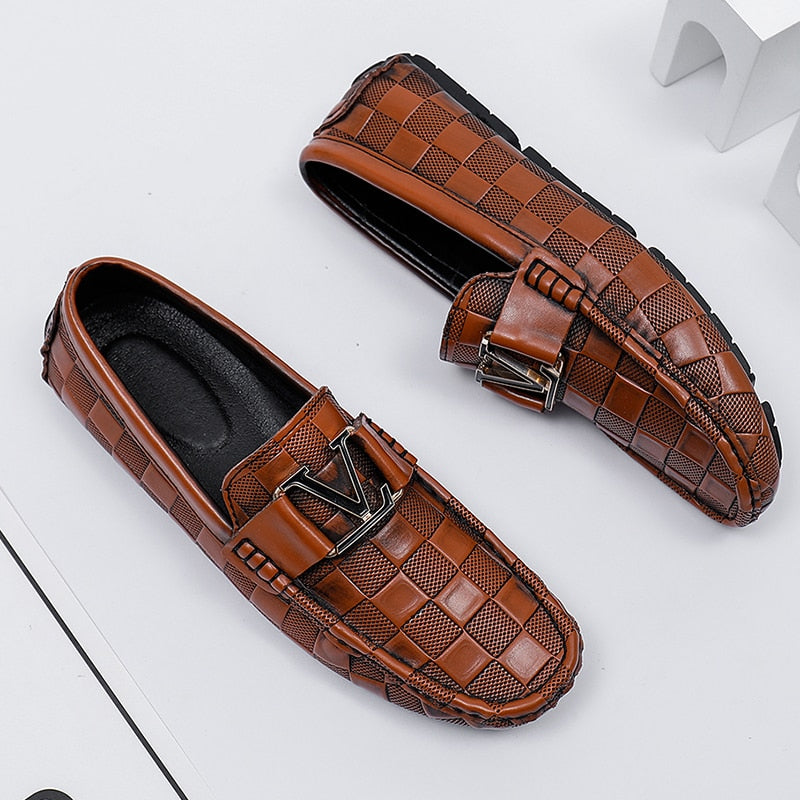 Zapatos Casuales de Cuero para Hombre