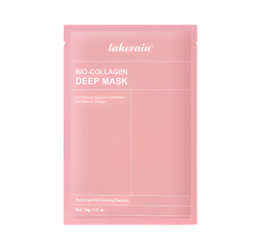 2/4/12 Bio-Collagen Hydrating Hydrogel Mask Improves Elasticity, Minimizes Pores and Provides Firmness