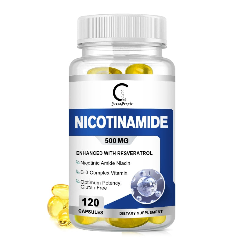 Cápsulas de Nicotinamida y Vitamina B5