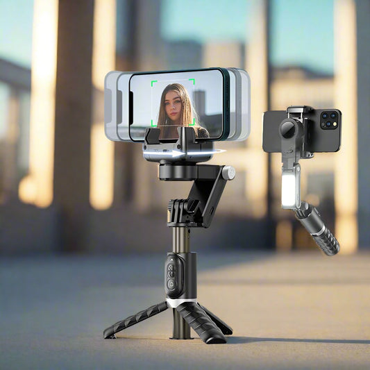 Wireless Camera Stabilizer with Selfie Stick